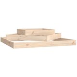 Maison Chic Cvetlični Lonec - Visoka greda 112x112x27 cm trdna borovina, (22057434) | Shoptok.si