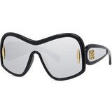 Loewe Anagram Black Mask Sunglasses L (99) Črna/Siva Cene