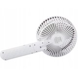  Brezžični aku. ventilator s sponko USB bel | Shoptok.si