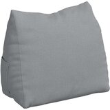 vidaXL Poglavni vzglavnik Svetlo siva 60 x 20 x 50 cm blago | Shoptok.si