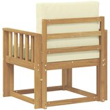  2 Komad Set vanjskih sofa Poliester Bijela i Krem | shoptok.hr