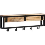  Stalak za kapute 87 x 10 x 27 cm masivno grubo drvo manga | shoptok.hr