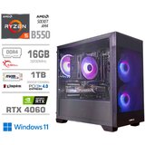 MEGA Računalnik MT S7X R5-5600G/RTX4060/16GB/1TB-4.0/750W/Win11Home/črna RGB, (21218384) Cene