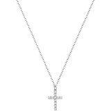 Ogrlica Small Cross - Srebrna KP35479 Cene