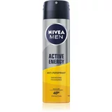 Nivea Men Active Energy 48H antiperspirant deodorant v spreju 150 ml za moške