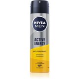 Nivea Men Active Energy 48H antiperspirant u spreju 150 ml za mu&scaron;karce cijene
