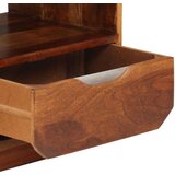  Nočna omarica s predalom 2 kosa masiven palisander 40x30x50cm, (20732558) | Shoptok.si