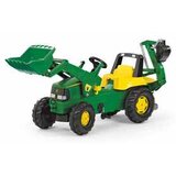  traktor rolly junior john deere sa prednjim i zadnjim utovarivačem | ePonuda.com