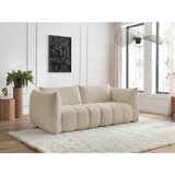 Bobochic Paris Bež sedežna garnitura iz tkanine bouclé 234 cm Azra – | Shoptok.si