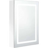 vidaXL LED kupaonski ormarić s ogledalom sjajni bijeli 50 x 13 x 70 cm | shoptok.hr