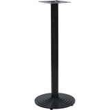  Noga za stol za bistro crna Ø43x107 cm Lijevano željezo | shoptok.hr
