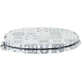  Toaletni pokrov s tiho zaporo 2 pcs Modra in bela porcelana, (5000208014) | Shoptok.si