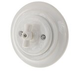  Reblig - Porcelanska retro rotaciona prigušiva sa okvirom č. 1 bela | Eponuda.com