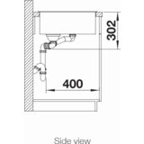 Blanco AXIA III 6 S P.C. Silgranit PuraDur sudopera 1000x510mm antracit 523472 gratis visenamenska inox posudica staklena daska | ePonuda.com