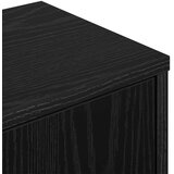 Police za kutne zidne Crni hrast 48 x 48 x 120 cm | shoptok.hr