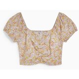 CA Ženska majica sa cvetnim dezenom, Crop top, Šarena Cene