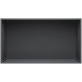  Vrtna saksija 2 kom. Antracit 100 x 50 x 50 cm Čelična vrata | shoptok.hr