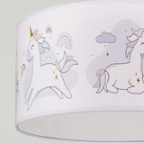  Brilagi -LED Dečiji luster na sajli BOBO 1xE27/10W/230V Ø 35 cm beo/jednorogovi | Eponuda.com