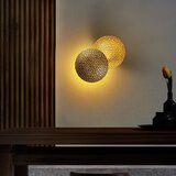 Opviq lights LED zidna lampa u zlatnoj boji ø 21 cm Yosma – | shoptok.hr
