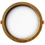  APLED - LED ugradna RONDO WOODLINE LED/12W/230V 4000K, prečnik 20 cm, masivni hrast | Eponuda.com