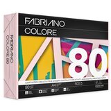  Papir barvni a4 fabriano colore pastelne barve 80gr FABRIANO - SV.ROZA | Shoptok.si