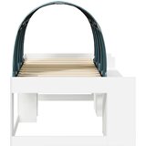 Krevet s tunelom 3 pcs Bijela i svjetloplava Konstruirano drvo | Eponuda.com