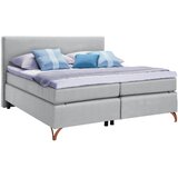 Esposa postelja boxspring 180 cm x 200 cm , tekstil svetlo siva | Shoptok.si