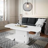 Venda klubska miza, bela | Shoptok.si