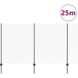  Ograda od lančanih veza s postom 25 x 1,4 m (Š x V) | shoptok.hr