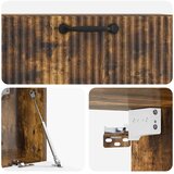  ormar za zid Zidne Dimljeni hrast 78,5 x 31 x 30 cm | shoptok.hr