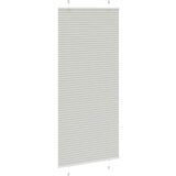 vidaXL Plisirana roleta svijetlosiva 90x200 cm širina tkanine 89,4 cm | shoptok.hr
