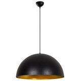  zamenski abažur za luster na sajli sivani, prečnika 60 cm, u crnoj i bakrenoj boji | Eponuda.com