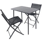 Ambia Garden vrtni set sumila, črna, 3-Delno | Shoptok.si