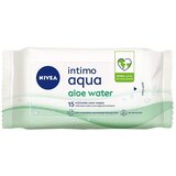 Nivea intimo aqua intimne vlažne maramice aloe water 15kom | ePonuda.com