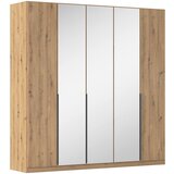 Rauch Möbel OMARA S KLASIČNIMI VRATI, srebrne barve, temno siva, hrast artisan | Shoptok.si