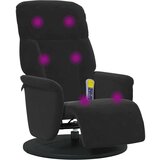 Masirni ležalnik Črna 91 x 71 x 105.5 cm Žamet, (5000110594) | Shoptok.si