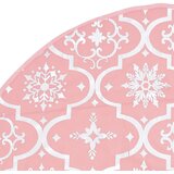  Luksuzna podloga za božićno drvce s čarapom ružičasta 90 cm | shoptok.hr