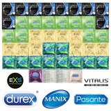 Ansell/Mates deluxe delay mix package - 44 condoms for long lovemaking Cene
