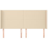  Uzglavlje s ušima krem 163x16x118/128 cm od tkanine | Eponuda.ba