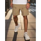 DStreet Spodenki męskie materiałowe bojówki khaki | ePonuda.com