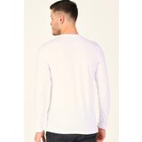 Dewberry T8588 BIKE COLLAR MEN'S SWEATSHIRT-SNOW WHITE | Shoptok.si