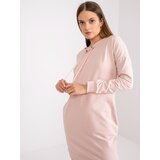 BASIC Feel Good Dress-AP-SK-A-006.73-Light Pink | Shoptok.si