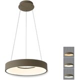Brilagi LED prigušiva luster na sajli FALCON II LED/67W/230V, prečnik 40 cm, bež + daljinski upravljač | Eponuda.com