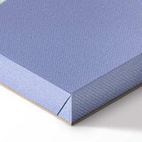  Slika - Lines and Symmetry - Expressive White Grid on a Blue Background 60x90 Akustična | shoptok.hr