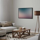  Slika - Nostalgic Gradient - Gradient Composition in Subdued Colors 90x60 U crnom drvenom okviru | shoptok.hr
