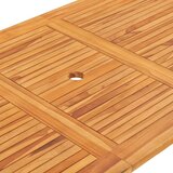  Sklopivi vrtni stol 160 x 80 x 75 cm od masivne tikovine | shoptok.hr