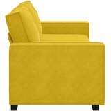  Trosjed Žuti 220x78x84 cm Baršun | Shoptok.si
