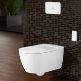 Villeroy Boch V0E100R1 Viclean higijenska brezrobna WC školjka z WC desko s počasnim zapiranjem | Shoptok.si