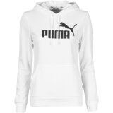 Puma Puloverji ESS LOGO HOODY TR Bela | Shoptok.si