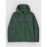 Patagonia P-6 Logo Uprisal Pulover s kapuco p / 6 outline / canopy green Cene